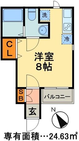 カーサソレイユ　の物件間取画像